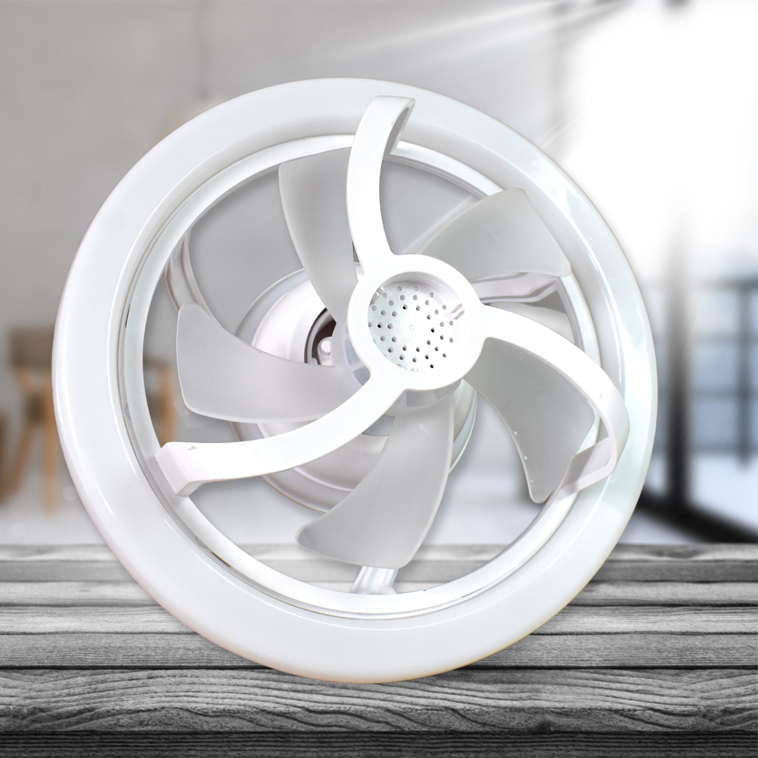 360° Rotation Ceiling Fan Light Smart Fan with Remote Control (1 Pc) 360° Rotation Ceiling Fan Light Smart Fan with Remote Control (1 Pc)